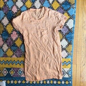 Lululemon Orange Short Sleeve